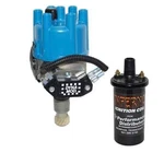 Dui Tri-power Ignition System Dodge/chrysler SLANT-6 170-198-225CI Blue Cap. Fixed Price $399.00.