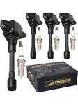Set Of 4 Ignition Coil Pack And Spark Plugs. Fixed Price $44.90.