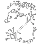 Genuine Volkswagen Engine Harness 06K-972-627-DS. Fixed Price $238.19.