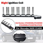 Right Coil Pack Spark Plug Connectors Ignition A2751500480 For Mercedes S600. Fixed Price $521.57.