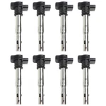 Set Of Ignition Coils For Vw Audi A8 Quattro Q3 A5 Volkswagen Tiguan Cc A4 Eos. Fixed Price $157.73.