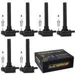 Set Of 6 Ignition Coil Pack And Spark Plugs Fits For Chrysler Town & Country .... Fixed Price $131.69.