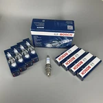 Bosch Double Platinum Spark Plug 8PCS For Bmw 550I 650I 750I 750LI X5 FR7KPP332. Fixed Price $51.70.
