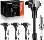 Ignition Coil (UF-549) & Spark Plugs (9029) Apm Set Of. Fixed Price $130.89.