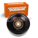 Dorman Techoice Smooth Pulley Drive Belt Idler For 1996-2019 Gmc Dj. Fixed Price $38.41.