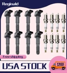 Oem 8PCS Ignition Coil+plug For 03-06 Porsche Cayenne Turbo 4.5L UF563. Fixed Price $101.98.