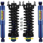 Monroe Front Complete Strut & Rear Shock Absorbers Kit 4PCS Set For Jeep Liberty. Fixed Price $274.99.