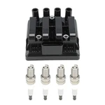 Kit Ignition Coil And Spark Plug For Vw Volkswagen Beetle Golf Jetta 2001. Fixed Price $105.99.