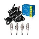 Philtop Set Of 4 Ignition Coil Pack And Iridium Spark Plugs Fits For 2001-200.... Fixed Price $60.32.