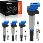 A-premium 4X Ignition Coil & Iridium Spark Plug For Mini R53 R56 Cooper 07-13. Fixed Price $72.43.