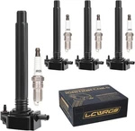 Set Of 4 Ignition Coil Pack & Spark Plugs For Jeep Renegade Cherokee Compass Chr. Fixed Price $104.80.