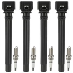 Ignition Coil And Spark Plug Kits Set Of 8 For Ram Promaster City Jeep Cherokee. Fixed Price $81.29.