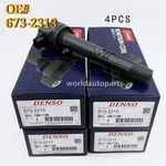4PCS Denso Ignition Coils 673-2313 For Honda Accord Crv Acura 2.4L 30520-R40-007. Fixed Price $64.30.