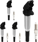 Hqpasfy Ignition Coil UF598 Pack & Spark Plugs Set Of 4 Compatible With.... Fixed Price $101.93.