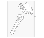 Genuine Ford Ignition Coil HL3Z-12029-D. Fixed Price $79.85.