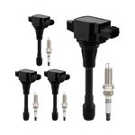 Hqpasfy Ignition Coil & Iridium Spark Plugs Set (UF549). Fixed Price $92.81.