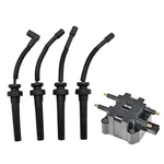 Trq Ignition Kit Coil Spark Plugs Wire Set Compatible With.... Fixed Price $102.36.