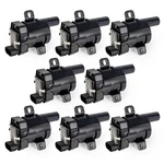 Ena Set Of 8 Round Ignition Coil Pack Compatible With Chevy Gmc Chevrolet Sil.... Fixed Price $147.30.
