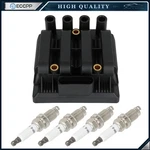 Eccpp Ignition Coil Spark Plugs For 2.0L Volkswagen Beetle Golf Jetta City. Fixed Price $57.99.