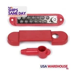 Quickcar 57-8012, Kit Red Plastic Terminal Buss Bar W/covers Performance Par. Fixed Price $46.05.