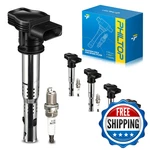 Philtop Ignition Coil Pack And Iridium Spark Plugs Fits For Volkswagen. Fixed Price $101.59.