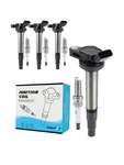 UF596 Ignition Coil Pack Spark Plug Iridium 4 Pcs (1.8L) For 2009 2010 2011 T.... Fixed Price $65.81.