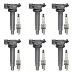Vplus Set Of Ignition Coils Pack UF267 & Spark Plugs Platinum 4504.... Fixed Price $93.83.