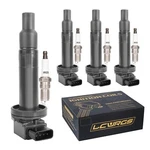 Set Of Coil Pack And Spark Plugs 1.5L L4 Toyota Prius Echo Yaris Scion Xa X.... Fixed Price $106.08.