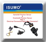 2 Camshaft & Crankshaft Position Sensor W/connectors Fits:dodge Hyundai Kia 1.6L. Fixed Price $135.17.